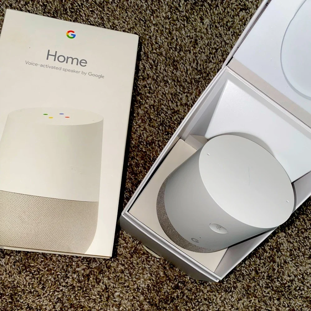 Google voice speaker never used